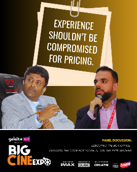 Balancing Experience vs. Pricing in Tier 2 & 3 Cities|Satish Kottakota at Big Cine Expo